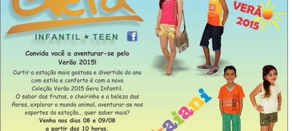 Verão 2015 – Gera Infantil – Teen